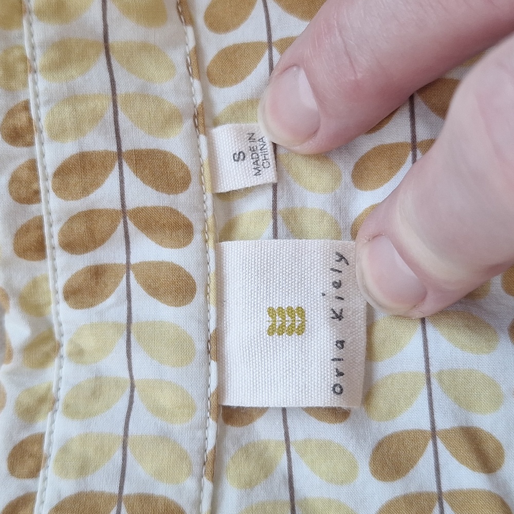 Orla Kiely patterned Tote Bag and shirt - Picture 4 of 5